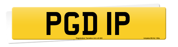 Registration number PGD 1P